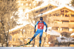 18.12.2021, xkvx, Biathlon IBU World Cup Le Grand Bornand, Pursuit Men, v.l. Quentin Fillon Maillet (France) in aktion / in action competes