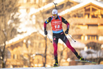 18.12.2021, xkvx, Biathlon IBU World Cup Le Grand Bornand, Pursuit Men, v.l. Tarjei Boe (Norway) in aktion / in action competes