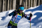 18.12.2021, xsoex, Biathlon Alpencup Pokljuka, Sprint Women, v.l. Maeline Triponez (Switzerland)  / 