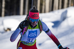 18.12.2021, xsoex, Biathlon Alpencup Pokljuka, Sprint Women, v.l. Selina Heigl (Austria)  / 