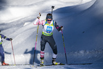 18.12.2021, xsoex, Biathlon Alpencup Pokljuka, Sprint Women, v.l. Paula Hable (Germany)  / 