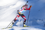 18.12.2021, xsoex, Biathlon Alpencup Pokljuka, Sprint Women, v.l. Anna-Lena Wolf (Austria)  / 