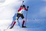 18.12.2021, xsoex, Biathlon Alpencup Pokljuka, Sprint Women, v.l. Pauline Luidl (Germany)  / 