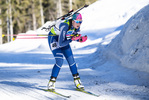 18.12.2021, xsoex, Biathlon Alpencup Pokljuka, Sprint Women, v.l. Valentina Lenz (Germany)  / 