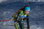 18.12.2021, xsoex, Biathlon Alpencup Pokljuka, Sprint Women, v.l. Lena Siegmund (Germany)  / 