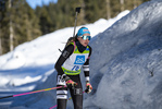 18.12.2021, xsoex, Biathlon Alpencup Pokljuka, Sprint Women, v.l. Rosaly Stollberger (Austria)  / 