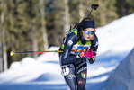 18.12.2021, xsoex, Biathlon Alpencup Pokljuka, Sprint Women, v.l. Vanessa Kern (Germany)  / 