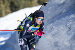 18.12.2021, xsoex, Biathlon Alpencup Pokljuka, Sprint Women, v.l. Vanessa Kern (Germany)  / 