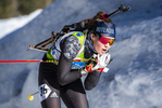 18.12.2021, xsoex, Biathlon Alpencup Pokljuka, Sprint Women, v.l. Marlene Fichtner (Germany)  / 