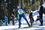 18.12.2021, xsoex, Biathlon Alpencup Pokljuka, Sprint Women, v.l. Johanna Lehnung (Germany)  / 