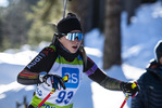 18.12.2021, xsoex, Biathlon Alpencup Pokljuka, Sprint Women, v.l. Angelina Strobel (Germany)  / 
