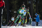 18.12.2021, xsoex, Biathlon Alpencup Pokljuka, Sprint Women, v.l. Helena Petter (Germany)  / 