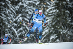 12.01.2022, xkvx, Biathlon IBU World Cup Ruhpolding, Sprint Women, v.l. Justine Braisaz-Bouchet (France) in aktion / in action competes
