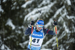 12.01.2022, xkvx, Biathlon IBU World Cup Ruhpolding, Sprint Women, v.l. Vanessa Hinz (Germany) in aktion / in action competes