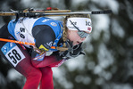 12.01.2022, xkvx, Biathlon IBU World Cup Ruhpolding, Sprint Women, v.l. Karoline Erdal (Norway) in aktion / in action competes
