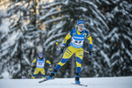 12.01.2022, xkvx, Biathlon IBU World Cup Ruhpolding, Sprint Women, v.l. Mona Brorsson (Sweden) in aktion / in action competes