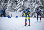 12.01.2022, xkvx, Biathlon IBU World Cup Ruhpolding, Sprint Women, v.l. Stina Nilsson (Sweden) in aktion / in action competes