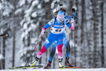12.01.2022, xkvx, Biathlon IBU World Cup Ruhpolding, Sprint Women, v.l. Svetlana Mironova (Russia) in aktion / in action competes