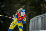 14.01.2022, xkvx, Biathlon IBU World Cup Ruhpolding, Relay Women, v.l. Mona Brorsson (Sweden) in aktion / in action competes