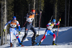15.01.2022, xsoex, Biathlon IBU Junior Cup Pokljuka, Sprint Men, v.l. Darius Lodl (Germany) in aktion / in action competes