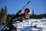 15.01.2022, xsoex, Biathlon IBU Junior Cup Pokljuka, Sprint Men, v.l. Moritz Noack (Germany) in aktion / in action competes
