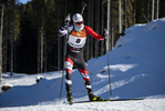 15.01.2022, xsoex, Biathlon IBU Junior Cup Pokljuka, Sprint Men, v.l. Maximilian Prosser (Austria) in aktion / in action competes