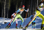 15.01.2022, xsoex, Biathlon IBU Junior Cup Pokljuka, Sprint Men, v.l. Pavel Trojer (Slovenia) in aktion / in action competes