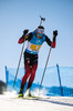 23.01.2022, xkvx, Biathlon IBU World Cup Anterselva, Relay Men, v.l. Johannes Thingnes Boe (Norway) in aktion / in action competes