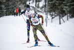 05.02.2021, xsoex, Biathlon Deutschlandpokal Clausthal-Zellerfeld, v.l. Johan Werner (Germany)  / 