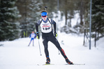 05.02.2021, xsoex, Biathlon Deutschlandpokal Clausthal-Zellerfeld, v.l. Dorian Endler (Germany)  / 