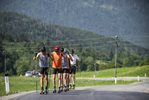 Pokljuka, Slowenien, 28.06.22: David Zobel (Germany), Benedikt Doll (Germany), Roman Rees (Germany), Justus Strelow (Germany), Johannes Kuehn (Germany) in aktion waehrend des Training am 28. June  2022 in Pokljuka. (Foto von Kevin Voigt / VOIGT)

Pokljuka, Slovenia, 28.06.22: David Zobel (Germany), Benedikt Doll (Germany), Roman Rees (Germany), Justus Strelow (Germany), Johannes Kuehn (Germany) in action competes during the training at the June 28, 2022 in Pokljuka. (Photo by Kevin Voigt / VOIGT)