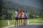 Pokljuka, Slowenien, 28.06.22: David Zobel (Germany), Benedikt Doll (Germany), Roman Rees (Germany), Justus Strelow (Germany), Johannes Kuehn (Germany) in aktion waehrend des Training am 28. June  2022 in Pokljuka. (Foto von Kevin Voigt / VOIGT)

Pokljuka, Slovenia, 28.06.22: David Zobel (Germany), Benedikt Doll (Germany), Roman Rees (Germany), Justus Strelow (Germany), Johannes Kuehn (Germany) in action competes during the training at the June 28, 2022 in Pokljuka. (Photo by Kevin Voigt / VOIGT)