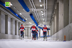 Oberhof, Deutschland, 21.07.22: Helen Hoffmann (Germany), Pia Fink (Germany), Linda Schumacher (Germany) in aktion waehrend des Skihallen Sprint am 21. July  2022 in Oberhof. (Foto von Kevin Voigt / VOIGT)

Oberhof, Germany, 21.07.22: Helen Hoffmann (Germany), Pia Fink (Germany), Linda Schumacher (Germany) in action competes during the Classic Skihall Sprint at the July 21, 2022 in Oberhof. (Photo by Kevin Voigt / VOIGT)