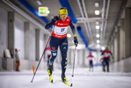 Oberhof, Deutschland, 21.07.22: Coletta Rydzek (Germany) in aktion waehrend des Skihallen Sprint am 21. July  2022 in Oberhof. (Foto von Kevin Voigt / VOIGT)

Oberhof, Germany, 21.07.22: Coletta Rydzek (Germany) in action competes during the Classic Skihall Sprint at the July 21, 2022 in Oberhof. (Photo by Kevin Voigt / VOIGT)